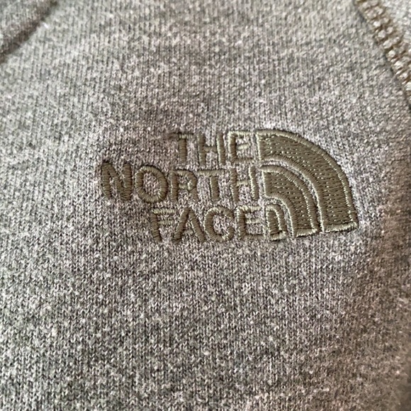 The North Face Dark Green Terry Zip Hoodie - Picture 3 of 6